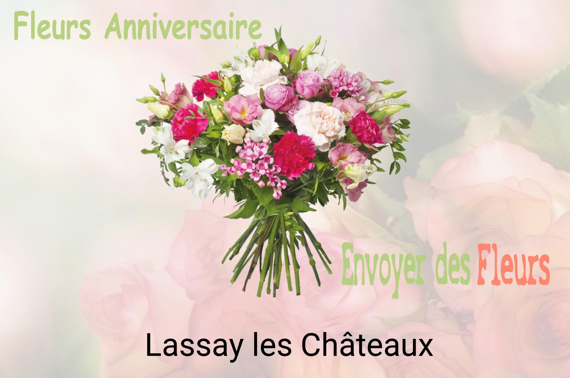 Bouquet de fleurs d’anniversaire livré à Lassay-les-Châteaux