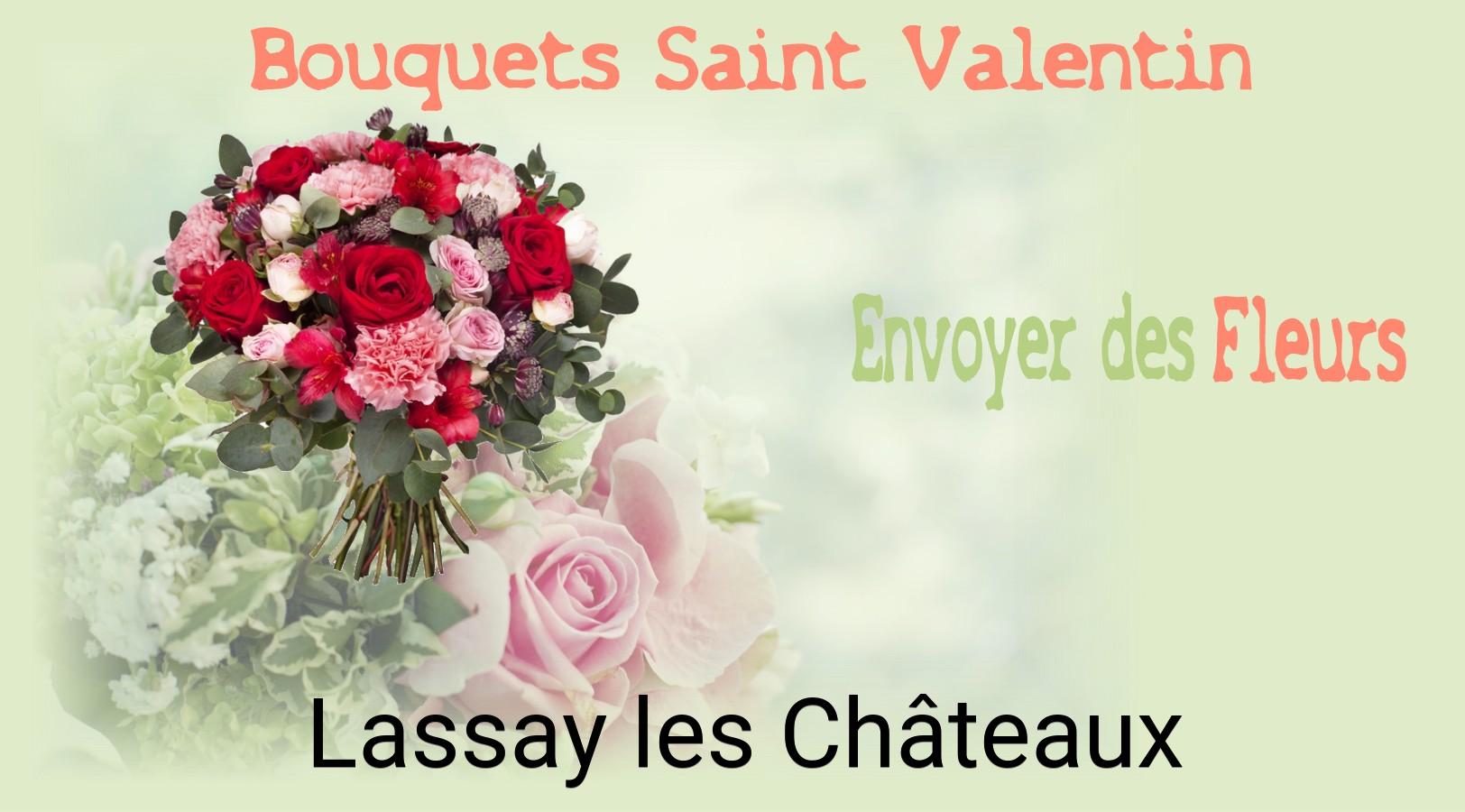 Roses de Saint-Valentin livrées à Lassay-les-Châteaux